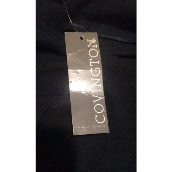 NWT Covington Black  Tank Top Sleeveless Scoop Neck Womens Size Small - Picture 4 of 8